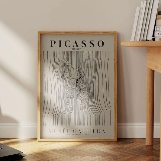 Pablo Picasso 'The Kiss' Print