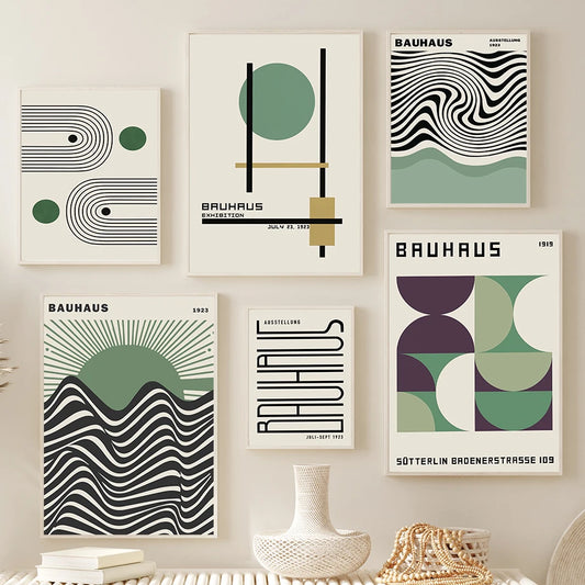 Bauhaus Abstract Sage