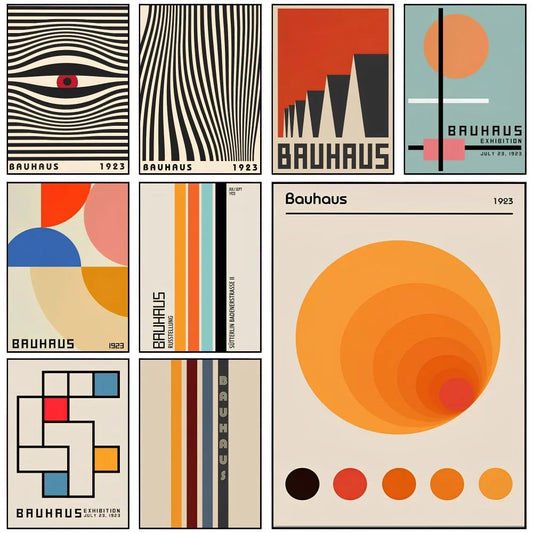 Bauhaus Abstract Lines