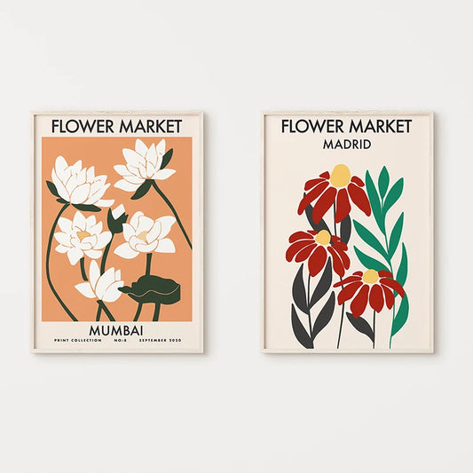 Flower Market Prints