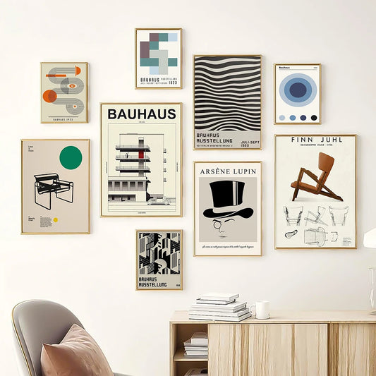 Minimalist Bauhaus Prints