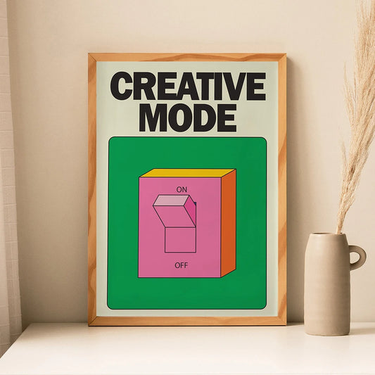 Creative Mode Art Print